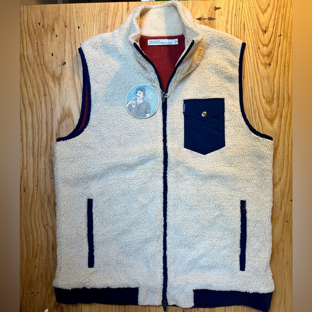 Criquet - Sherpa Vest - Tan - Large